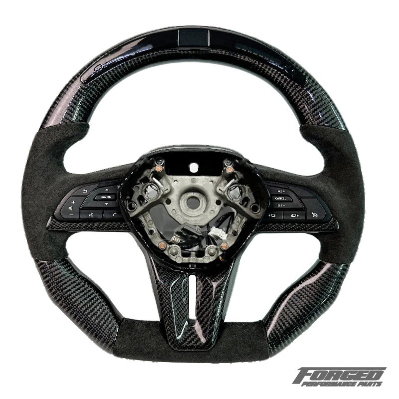 Nissan LED display steering wheel