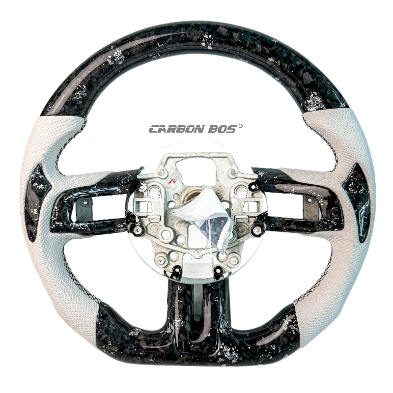 Forged carbon fibre custom steering wheel